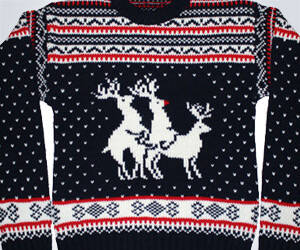 Reindeer Threesome Sweater