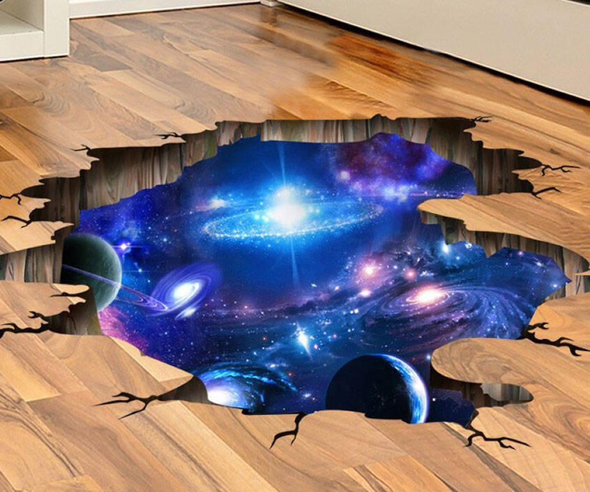 Purple Galaxy Wall Decals - //coolthings.us