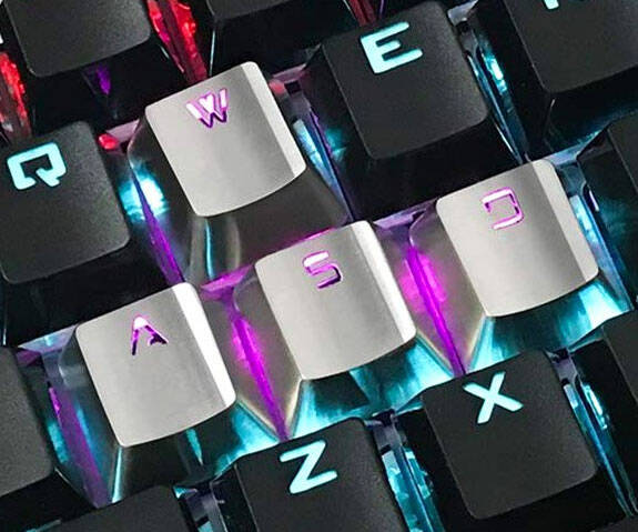 Stainless Steel Keycaps