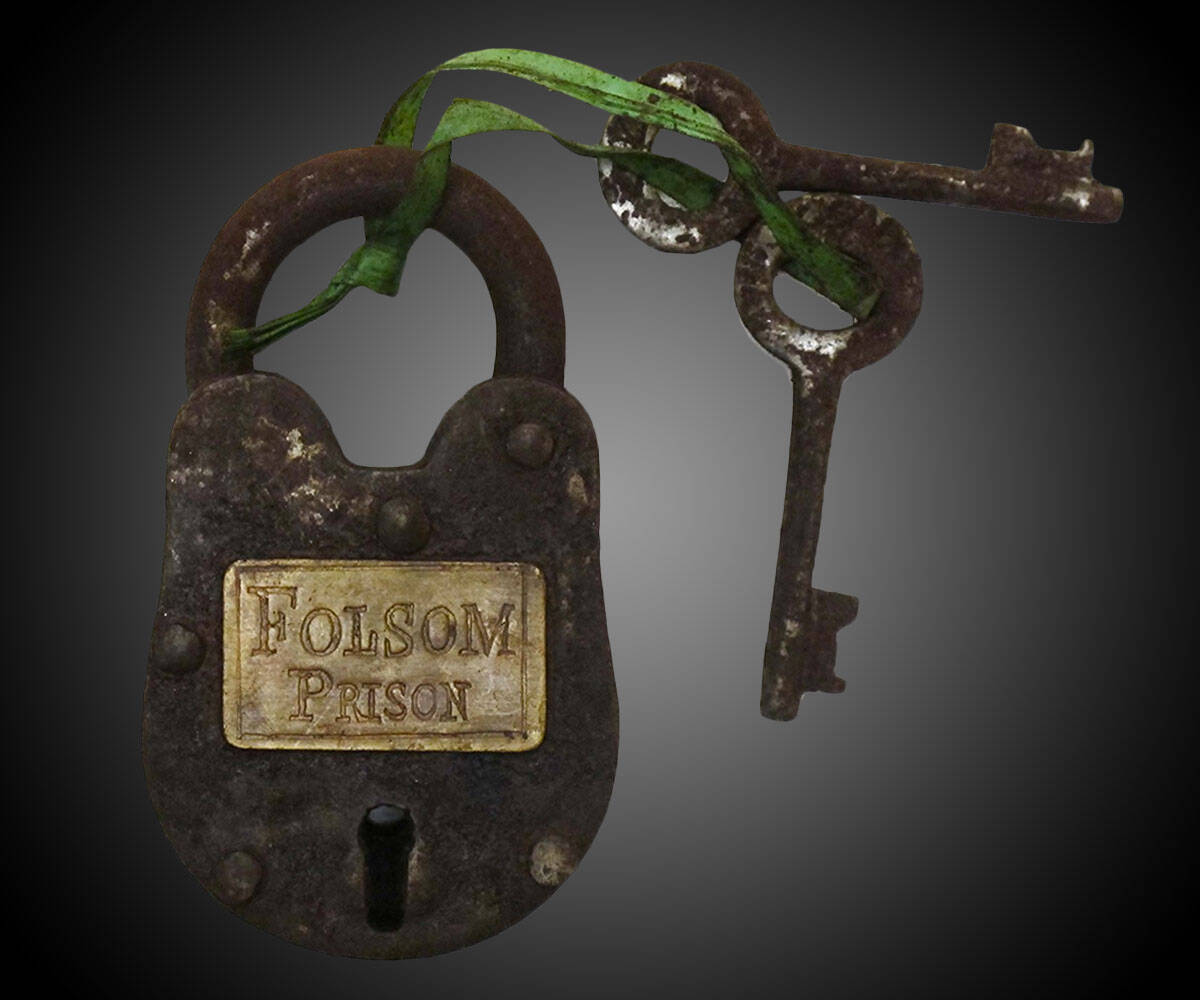 Replica Folsom Prison Antique Padlock - coolthings.us