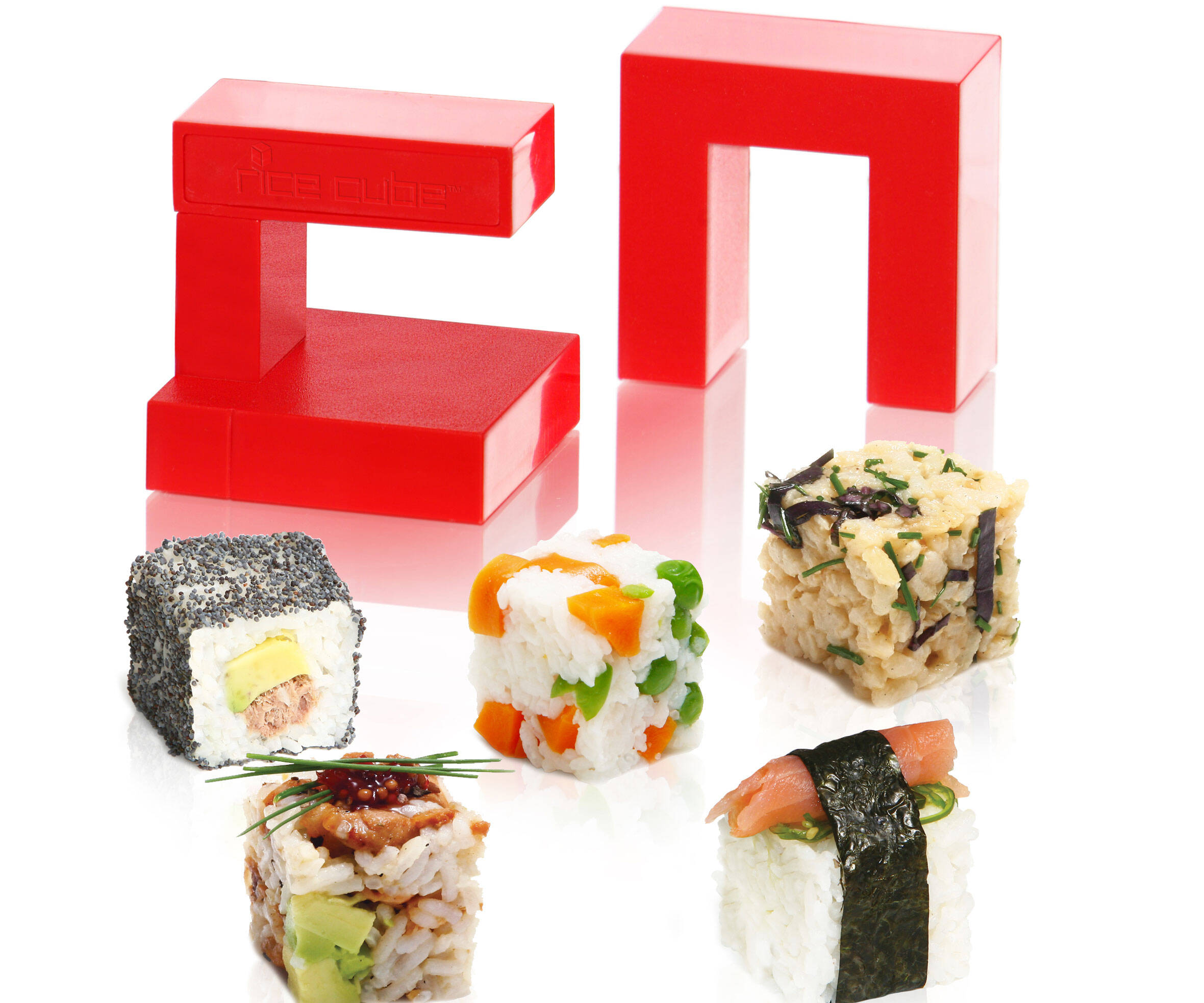 Rice Cube Square Sushi Maker