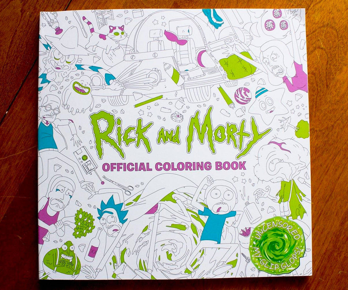 Rick & Morty Official Coloring Book - //coolthings.us