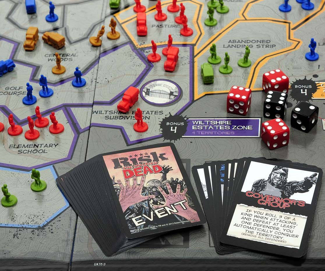 Risk The Walking Dead Edition Game