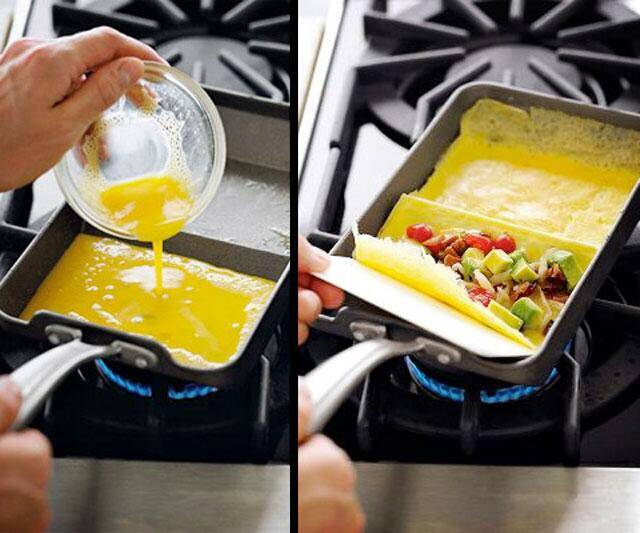 Rolled Omelet Pan - coolthings.us