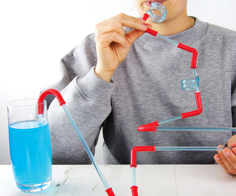 Build Your Own Roller Coaster Straws - coolthings.us