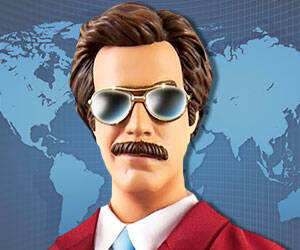 Ron Burgundy Action Figure - coolthings.us