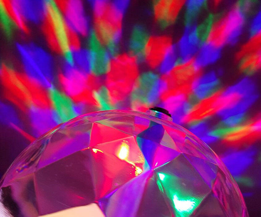 Rotating LED Strobe Light