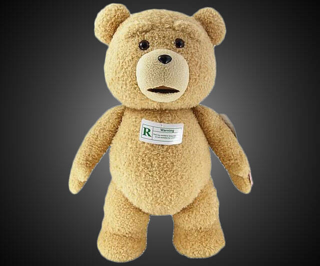 R-Rated Talking Ted Plushie - //coolthings.us