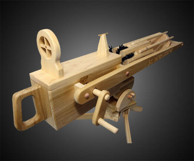 Rubber Band Gatling Gun