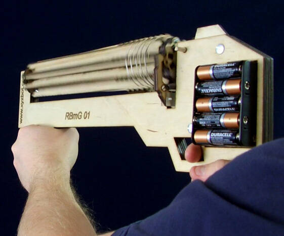 Rubber Band Machine Gun - coolthings.us