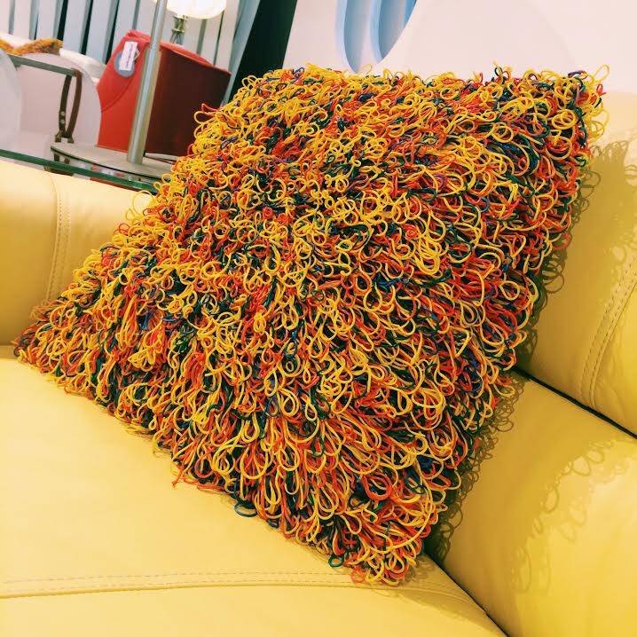 Rubber Band Pillow