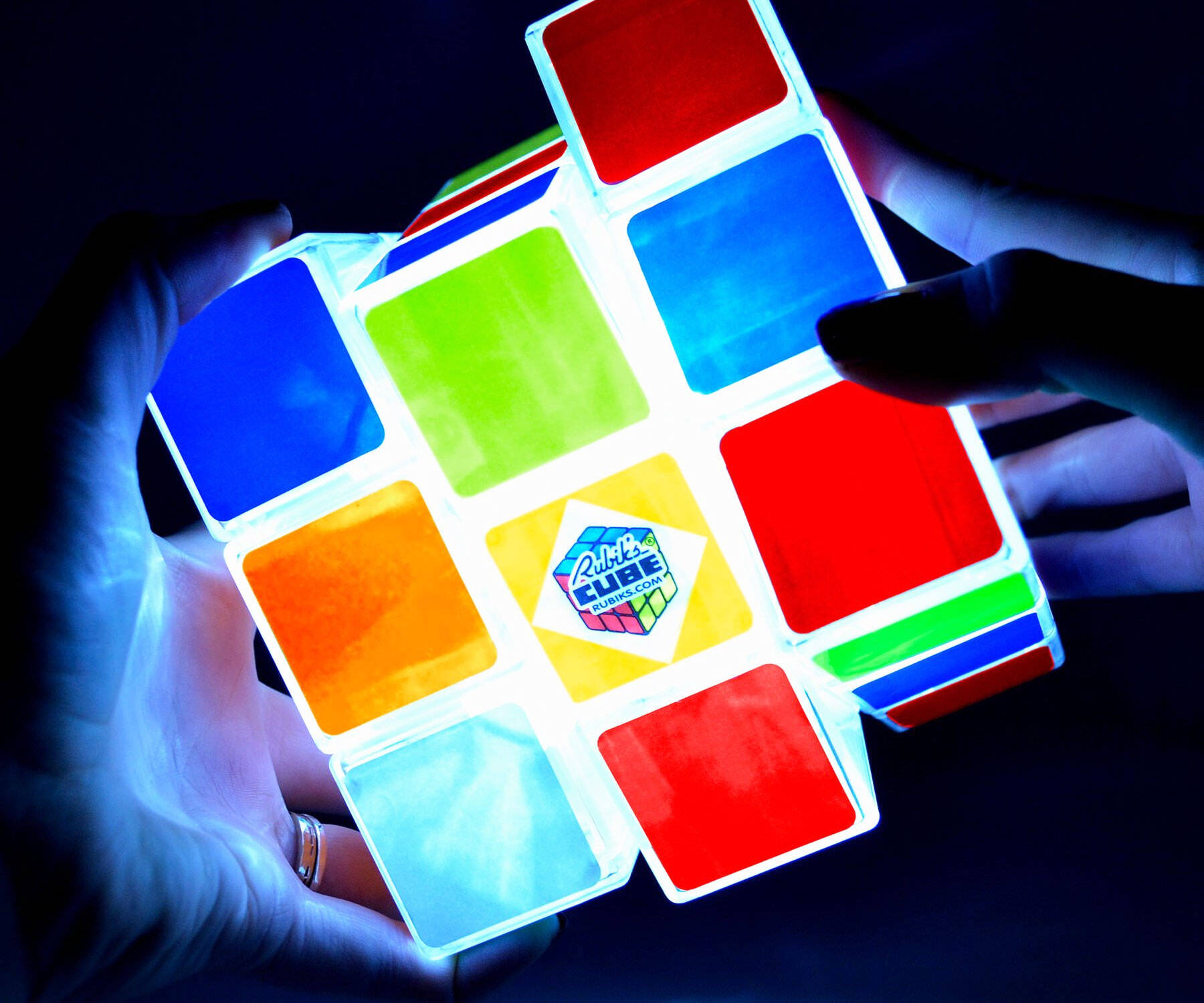 Rubik's Cube Lamp