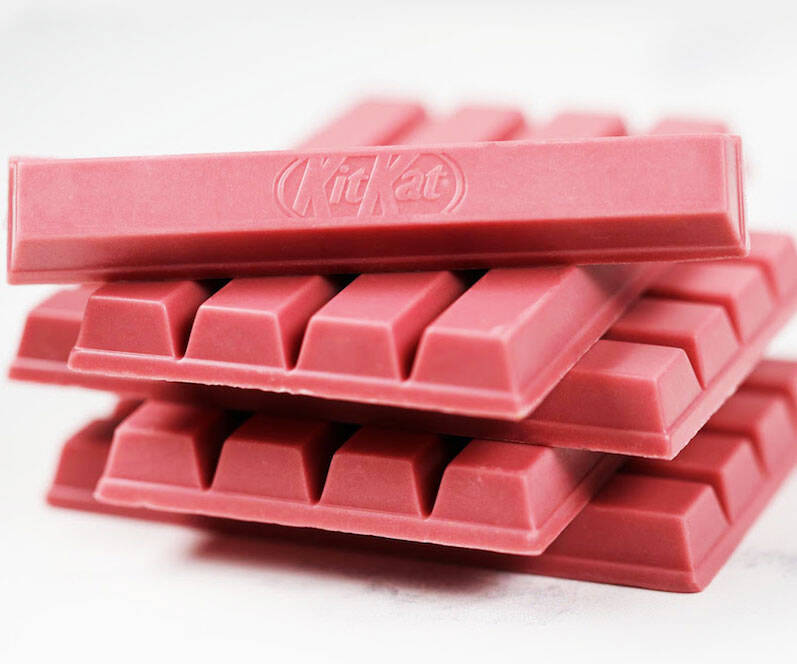 Ruby Chocolate Kit Kat Bars