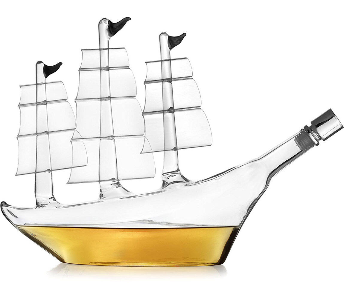 Antique Ship Whiskey Decanter - coolthings.us
