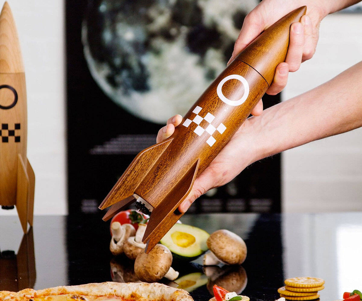 Rocket Salt and Pepper Mill - coolthings.us