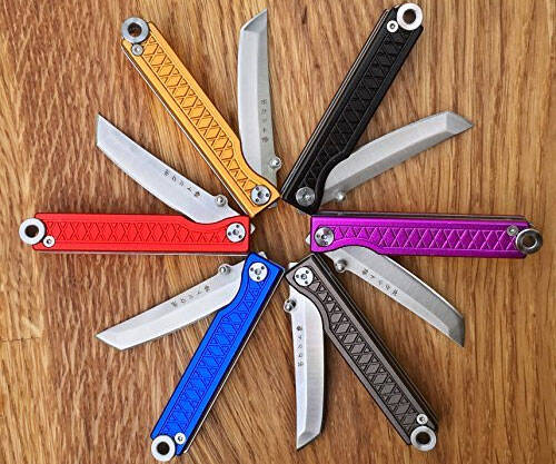 Folding Pocket Samurai Knives - coolthings.us