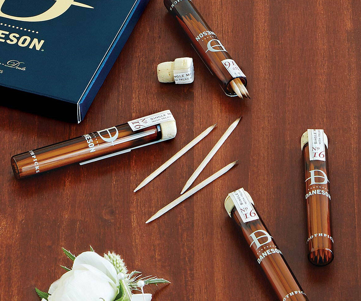 Scotch Infused Toothpicks