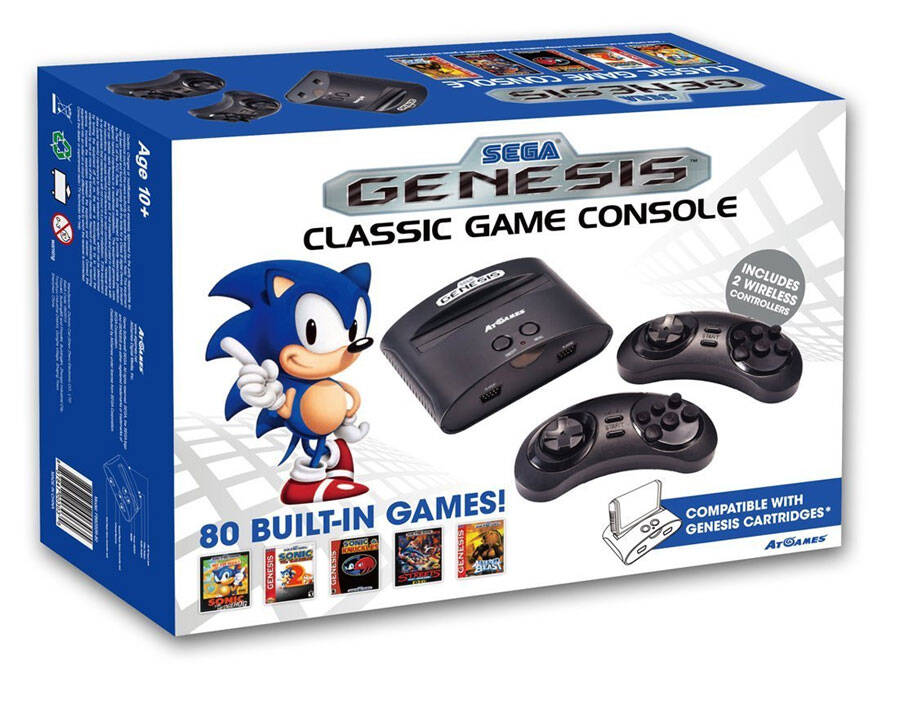 Sega Genesis Classic Game Console - //coolthings.us