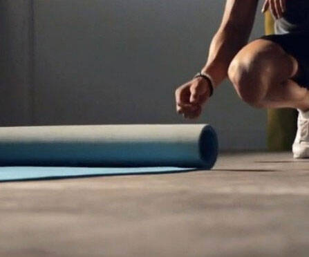 Self Rolling Yoga Mat