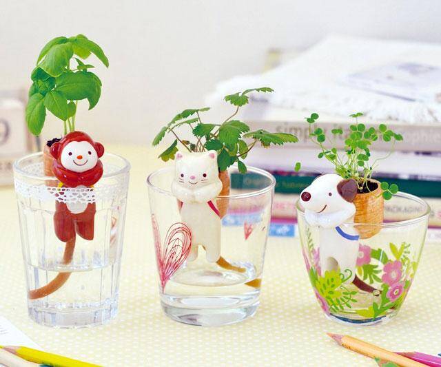 Self-Watering Animal Planters