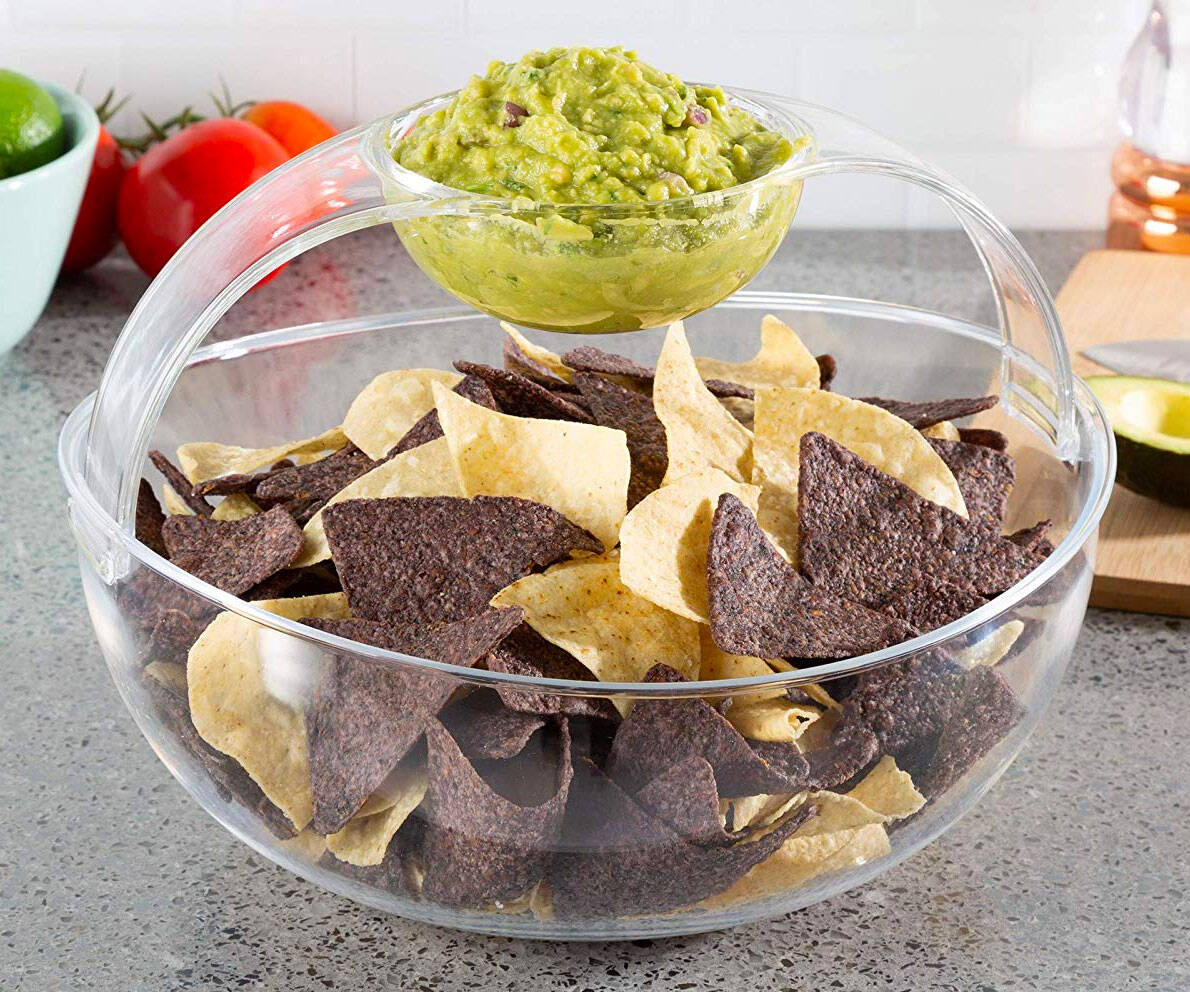 Shatter Resistant Chip & Dip Bowl