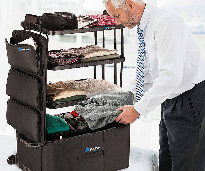 Stand Up Dresser Suitcase