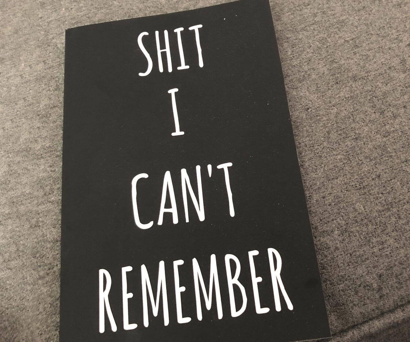Sh*t I Can't Remember Password Journal - coolthings.us