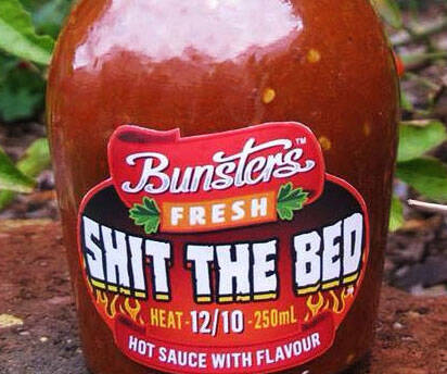 Shit The Bed Hot Sauce - http://coolthings.us