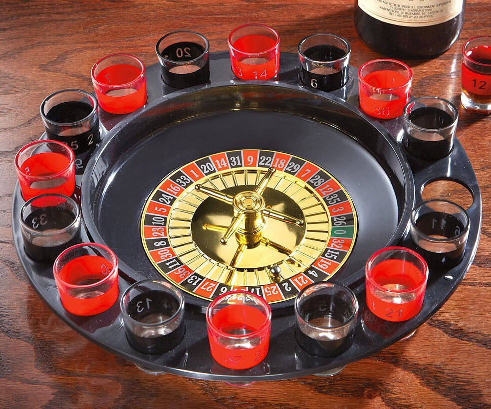 Shot Glass Roulette - //coolthings.us