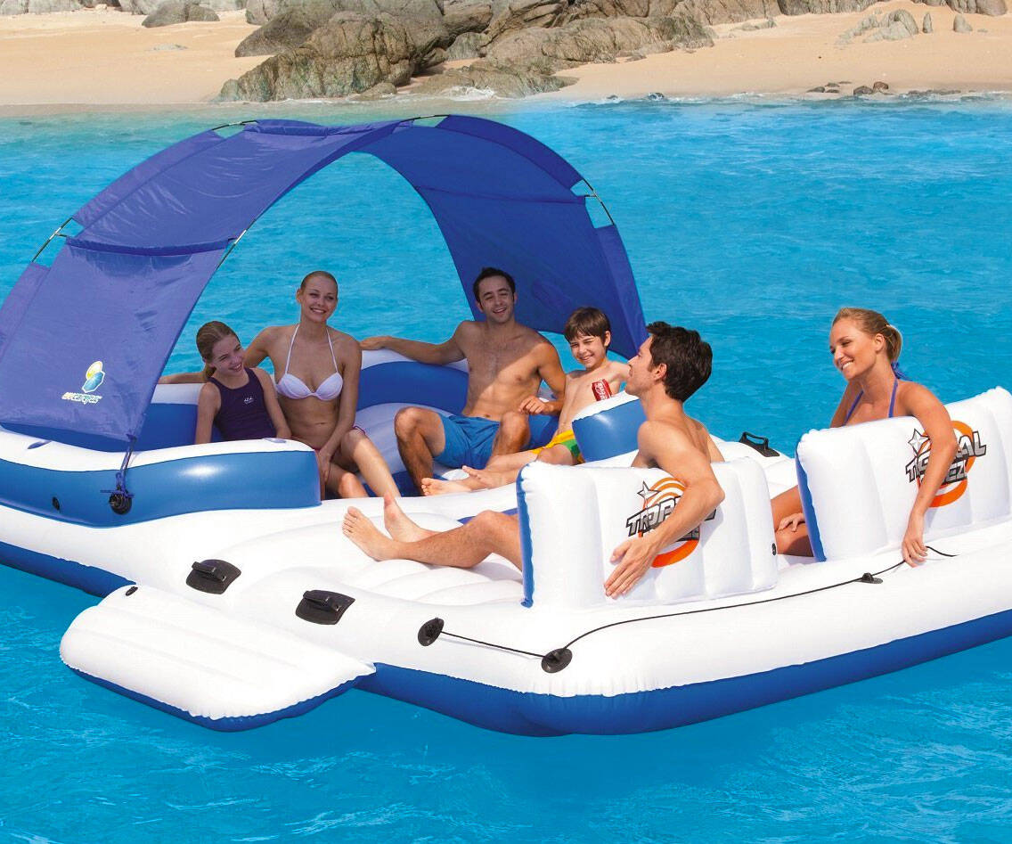 Six Person Floating Island - coolthings.us