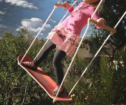 Skateboard Swing Set - coolthings.us