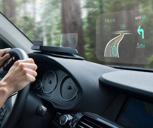 Dashboard Heads Up Display - coolthings.us