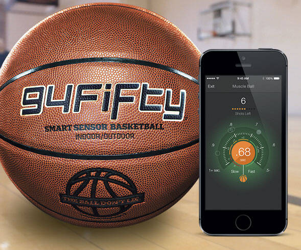 Smart Sensor Basketball - coolthings.us