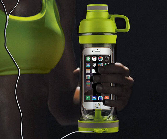 iPhone Holding Water Bottle - coolthings.us
