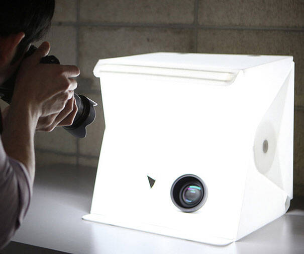 Portable Pop-Up Lightbox Studio - coolthings.us