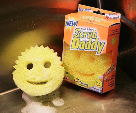 Scrub Daddy Scratch Free Scrubber - //coolthings.us
