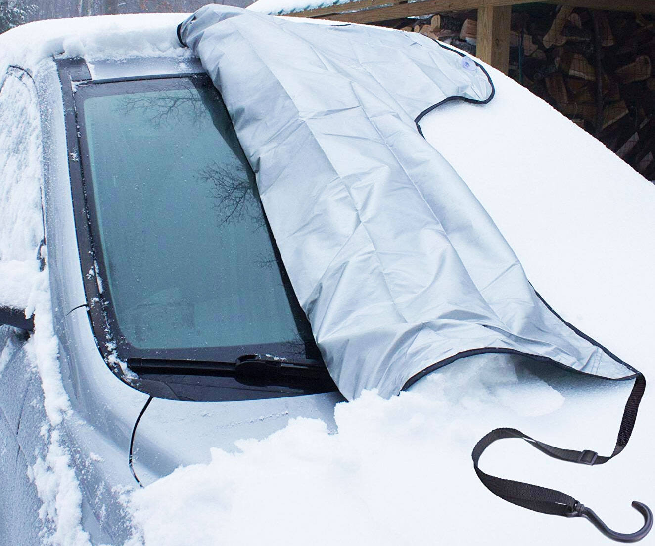 SnowOFF Car Windshield Snow Cover - //coolthings.us