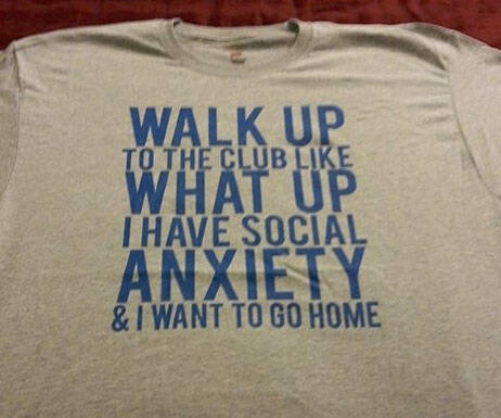 Thrift Shop Social Anxiety Shirt