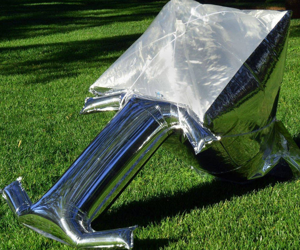 Solar Powered Balloon Cooker - coolthings.us