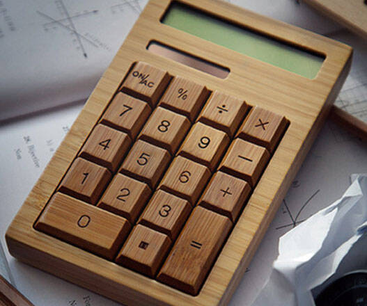 Bamboo Calculator - coolthings.us
