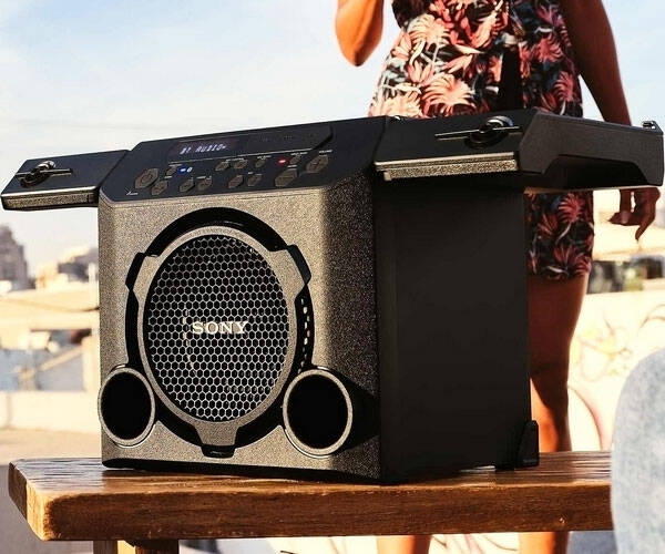 Sony Foldout Tabletop Speaker - coolthings.us