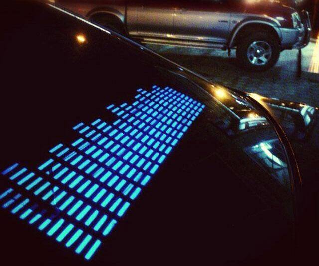 Sound Activated Car Stickers