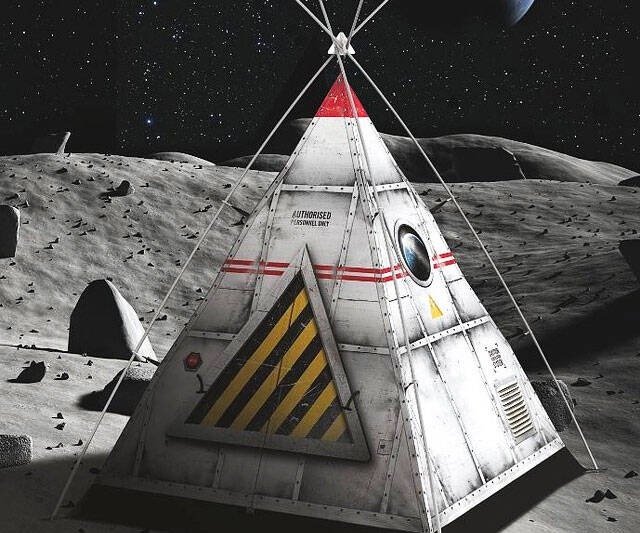 Spaceship Teepee - coolthings.us