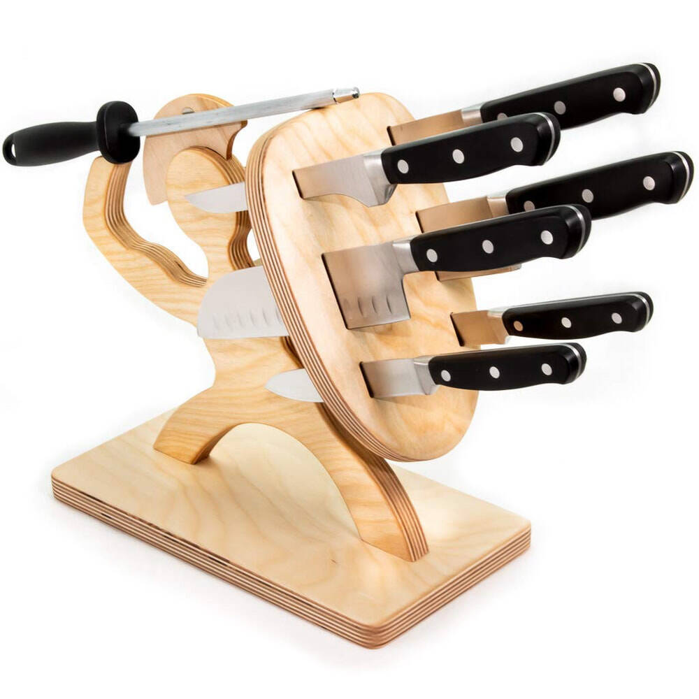 Spartan Warrior Knife Block - coolthings.us