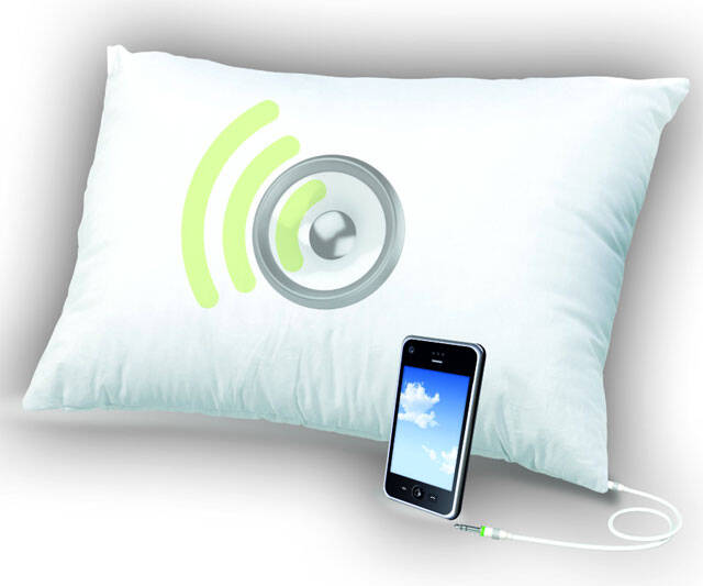 Pillow with Built-in Speaker