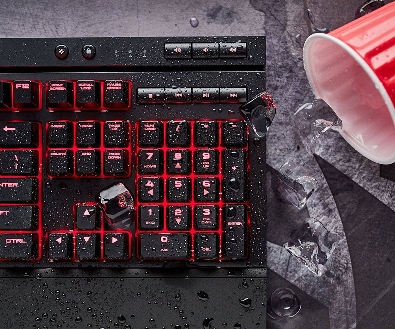 Spill-Proof Gaming Keyboard - coolthings.us