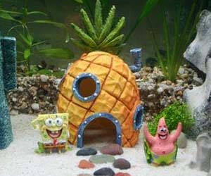 Spongebob Aquarium Ornaments - //coolthings.us