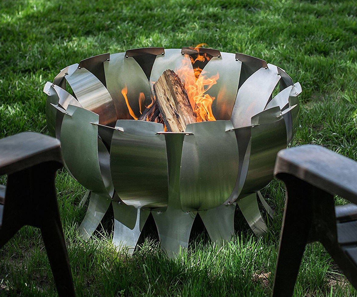 Stainless Steel Outdoor Fire Pit