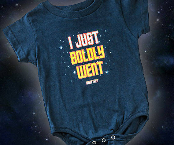 Star Trek Baby Onesie - coolthings.us