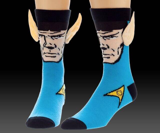 Star Trek Spock Socks - //coolthings.us